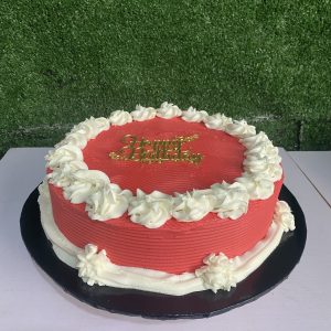 9 Inches, 1 layer Cake Vanilla