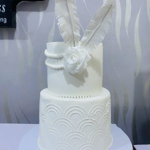 2 Steps Wedding Cake
